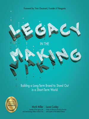 cover image of Legacy in the Making